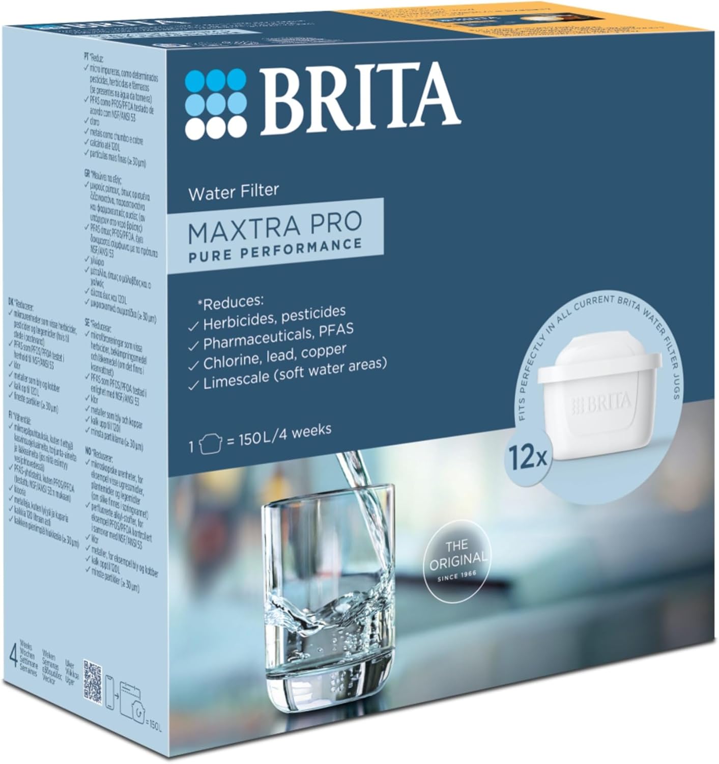 BRITA MAXTRA PRO ALL-IN-1 waterfilterpatronen 12-pack Single Unit
