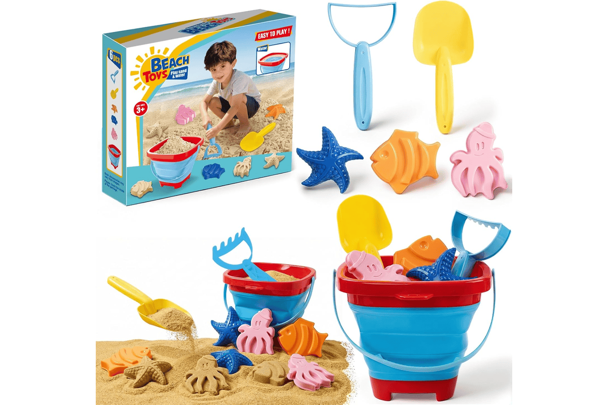 Ensemble de Jeux de Plage pour Enfants, à 13,99 euros bon plan Amazon juillet 2026