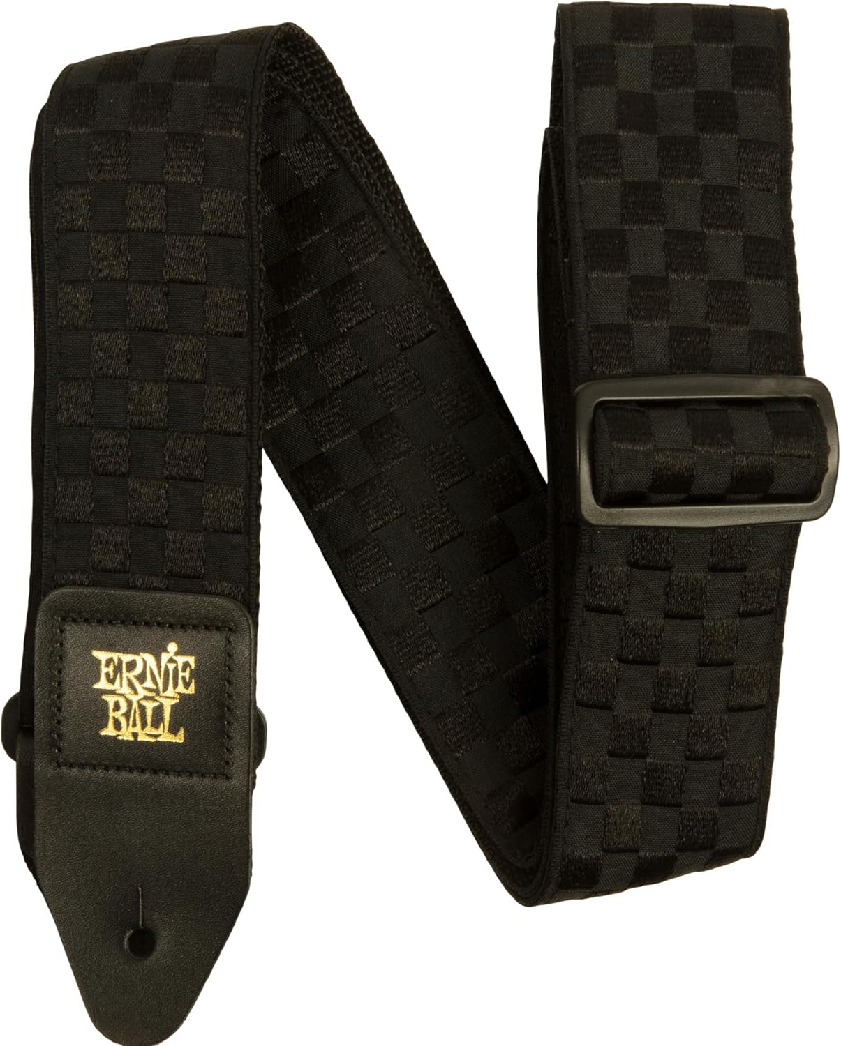 Ernie Ball Sangle de Guitare/Basse Jacquard Classique - Damier Noir
