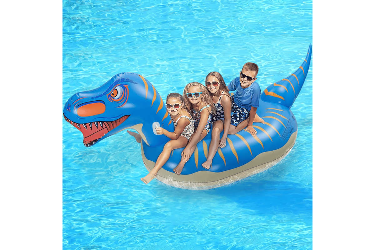 Géant Bouée Dinosaure, 275×115×100cm Bouee à 28,78 euros bon plan Amazon juillet 2026