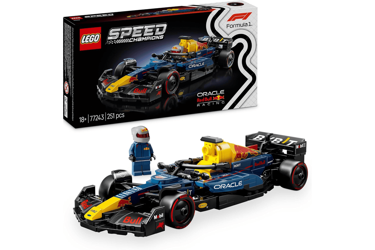 LEGO Speed Champions 77243 F1 Oracle Red Bull Racing RB20 minifigurine pilote 17,17 €