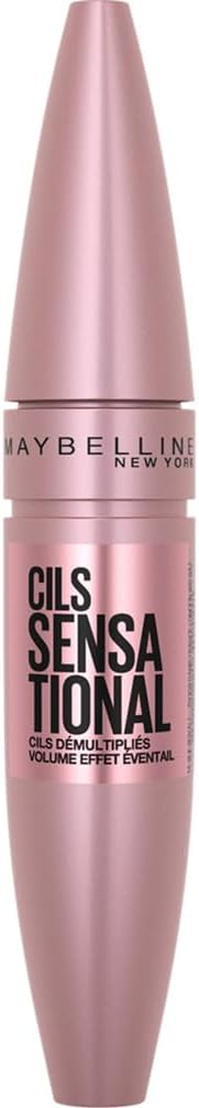 Maybelline New York - Mascara Volume - Cil Sensational – Teinte : Very Black, 9,4 ml