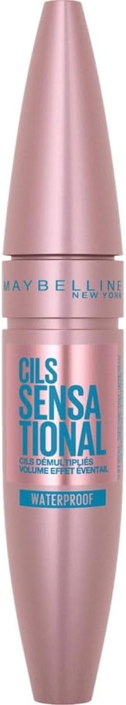 Maybelline New York - Mascara Volume Waterproof - Cils Sensational - Noir - 9,4 ml