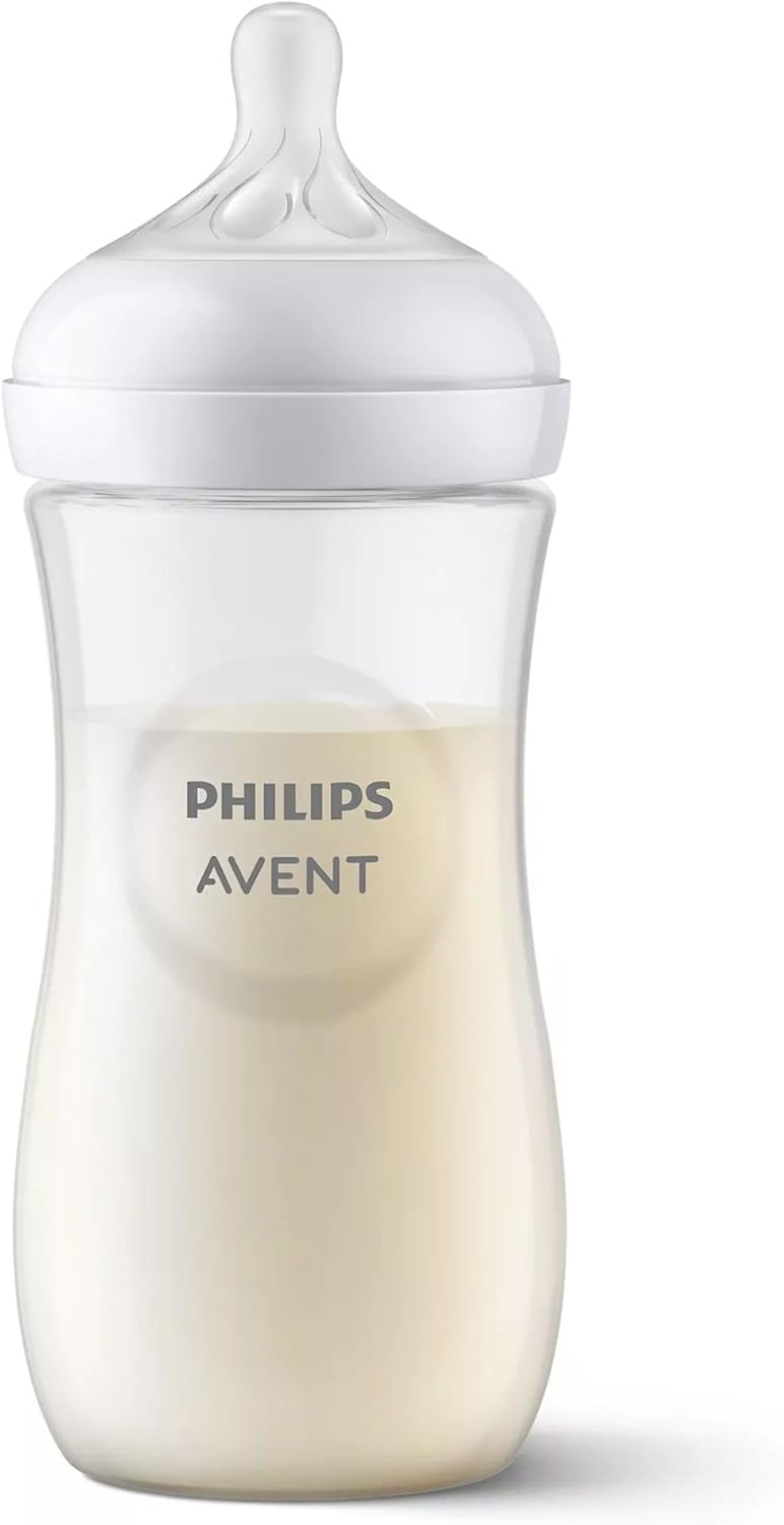 Philips Avent Biberon à Réponse Naturelle de 330 ml, sans BPA pour les bébés de 3 mois et + (modèle SCY906/01)