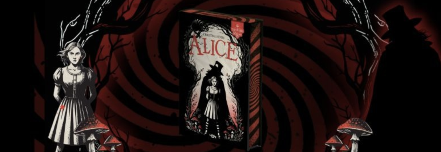 404 Editions Alice A travers le miroir livre illustre