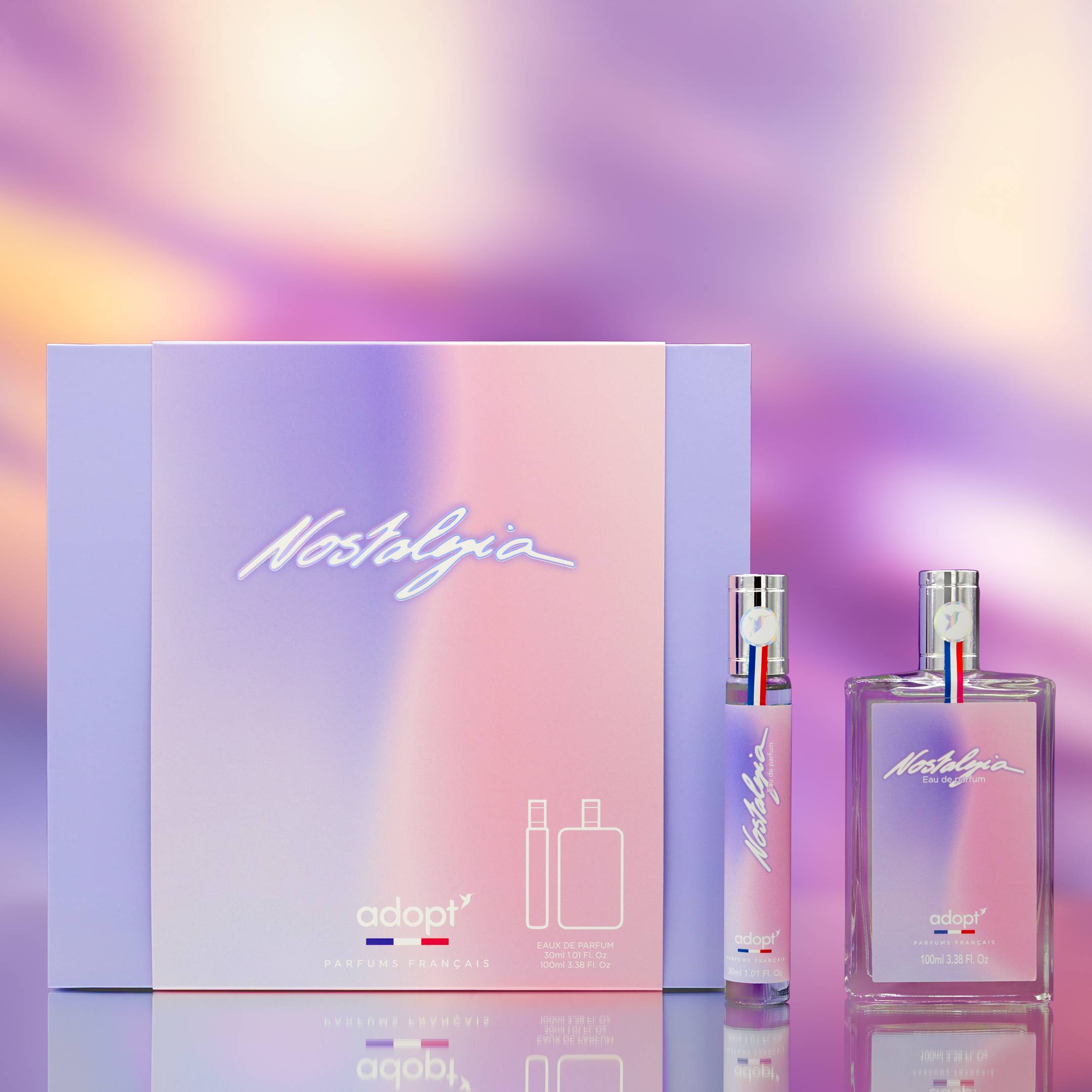 Coffret Adopt Nostalgia avec eaux de parfum 30 ml et 100 ml