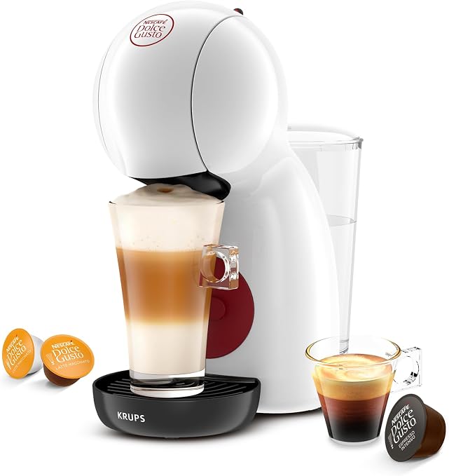 Machine à café Krups Dolce Gusto Piccolo XS blanc et rouge