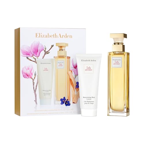 Coffret Elizabeth Arden 5th Avenue avec eau de parfum et lait hydratant pour le corps