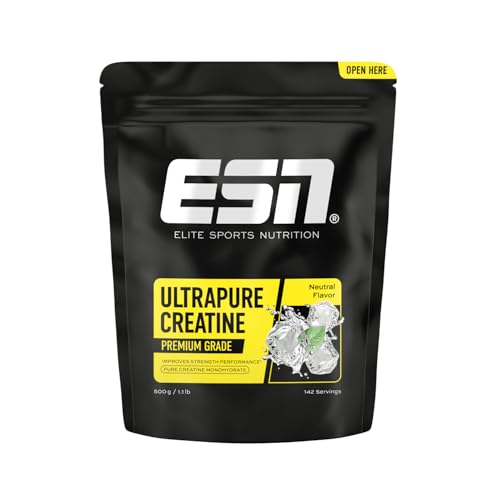 Sachet ESN Ultrapure créatine monohydrate neutre 500 grammes