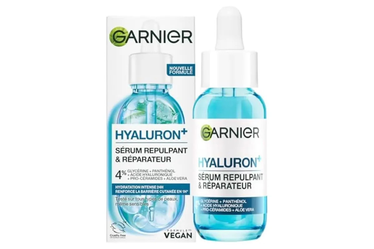Garnier sérum acide hyaluronique — hydratation intense