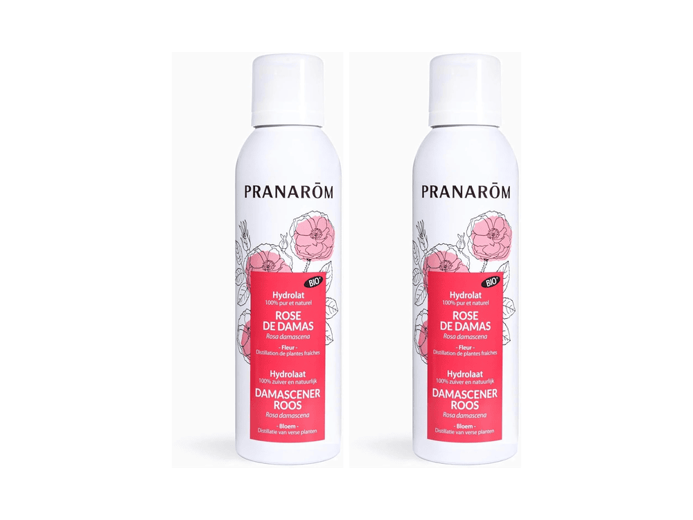 Pranarôm Eau Florale Rose de Damas BIO tonifiant ravive éclat peau hydrolat 100 pourcent pur Amazon 2026