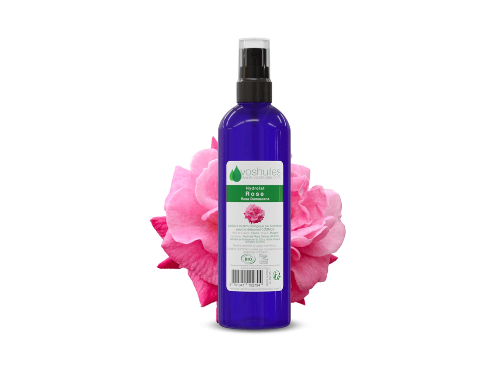 Voshuiles Hydrolat de Rose COSMOS Eau Florale Pure Naturelle parfum floral apaisant rafraîchissant 200 ml Amazon 2026
