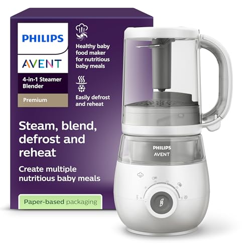 Robot cuiseur vapeur-mixeur Philips Avent 4-en-1 SCF883/01