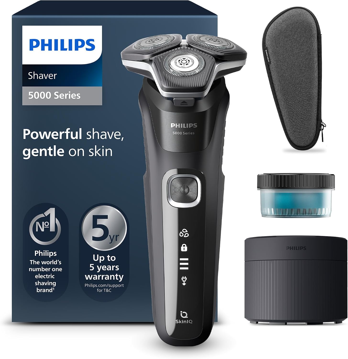Philips Series 5000 S5898/50 avec station Quick Clean et coffret