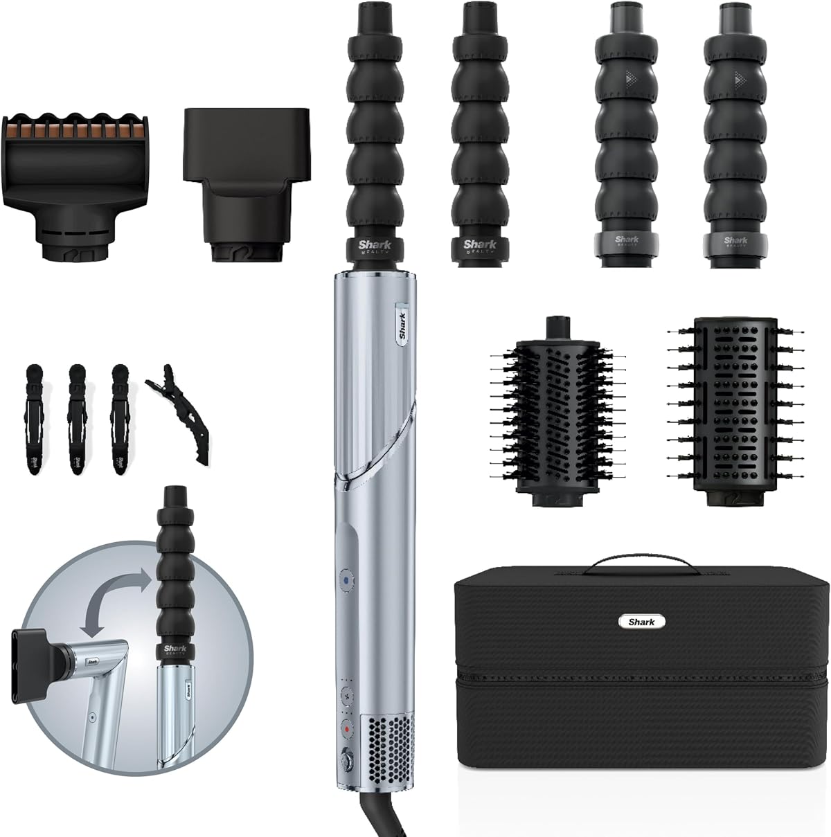 Shark FlexStyle Air Styler et sèche-cheveux HD476WHEU