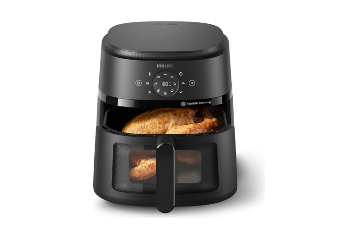 Friteuse sans huile Philips Airfryer XXL noire avec son écran de commande