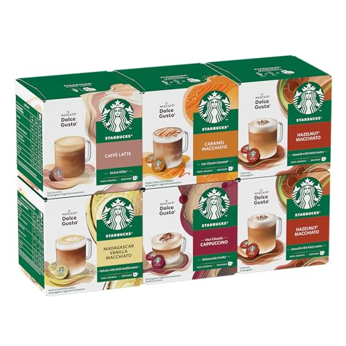 Pack variété Starbucks Café Gourmand de 72 capsules Dolce Gusto