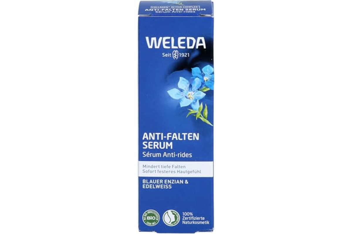Sérum redensifiant Weleda Gentiane Bleue et Edelweiss 30 ml