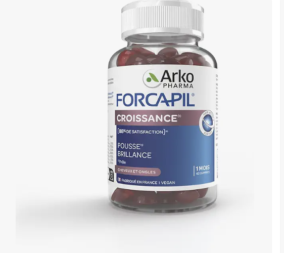 Arkopharma Forcapil Croissance 60 Gummies pousse et brillance