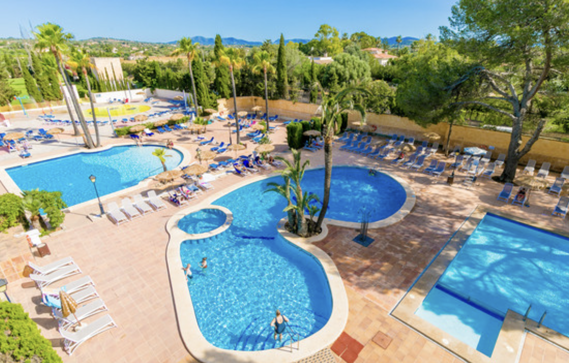 Auchan Voyages piscine Baleares club tout compris