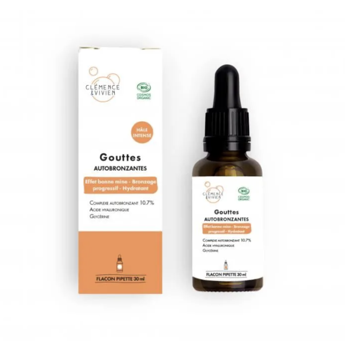 Clémence & Vivien gouttes autobronzantes