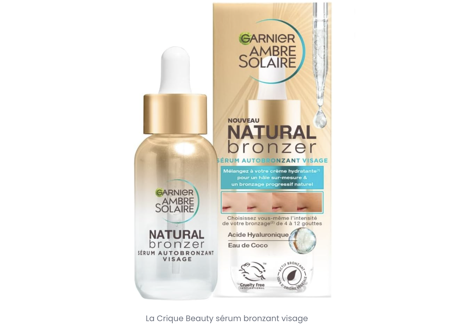 Garnier Ambre Solaire sérum autobronzant visage