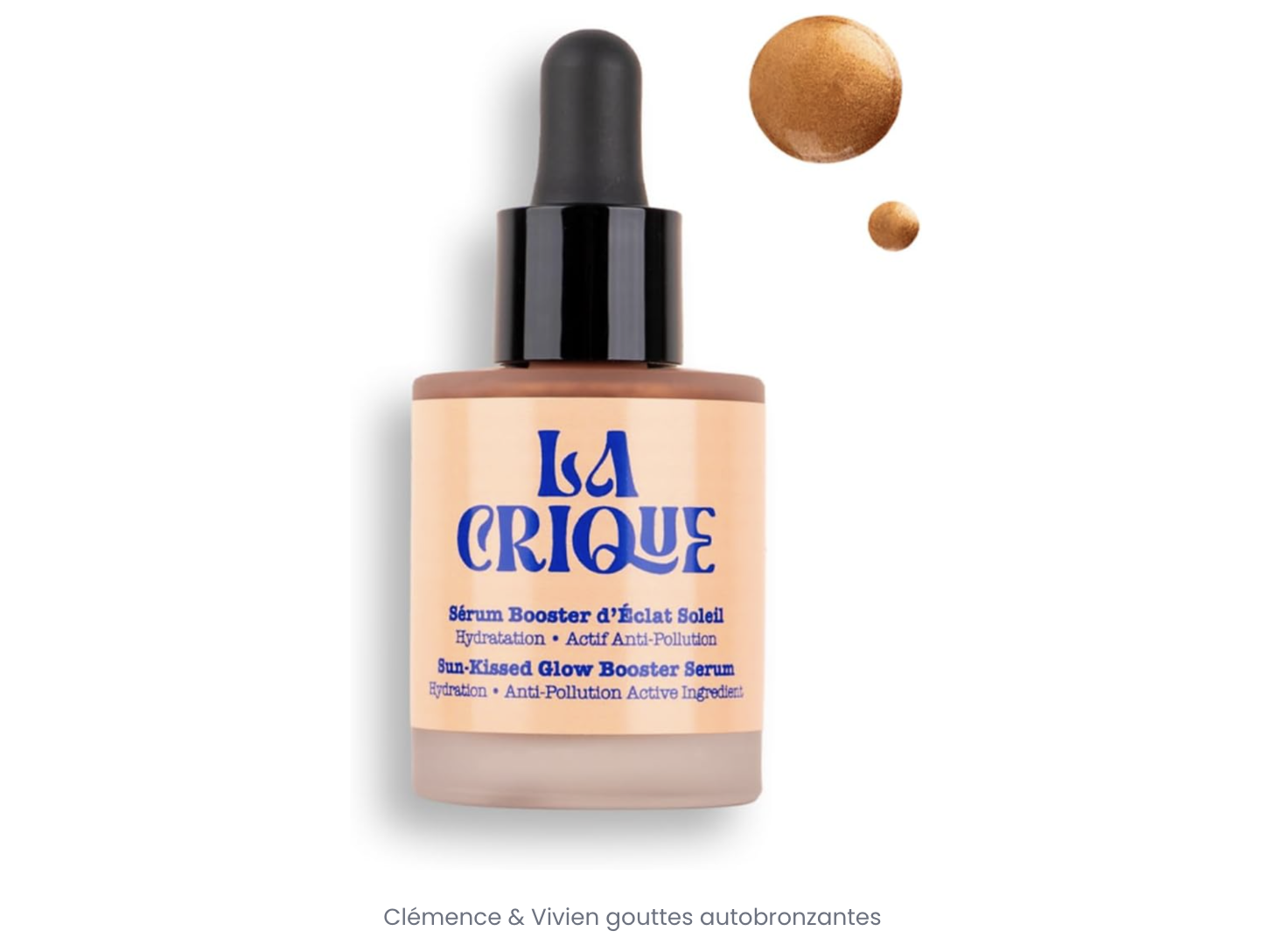 La Crique Beauty sérum bronzant visage