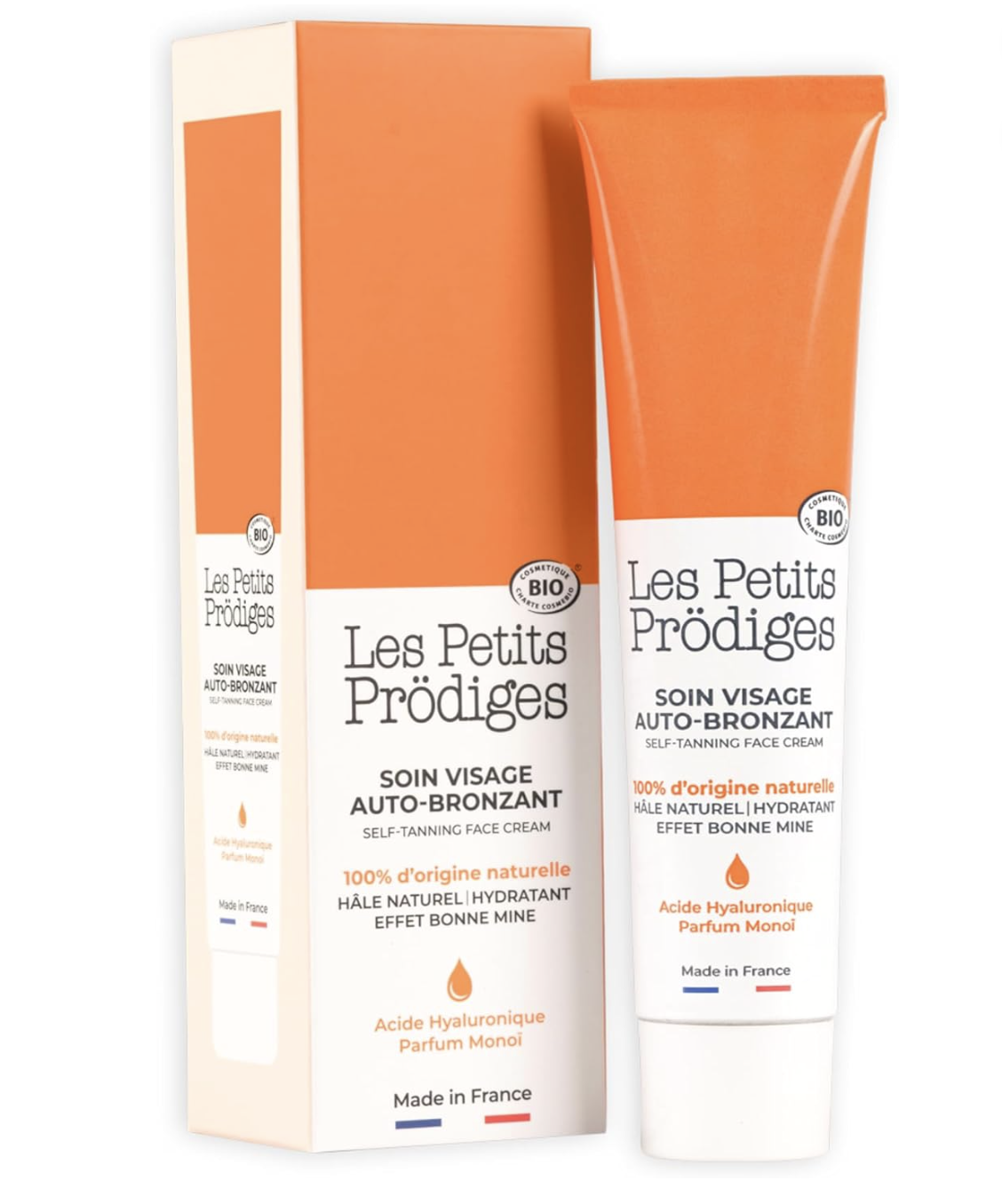 Les Petits Prodiges soin visage autobronzant bio