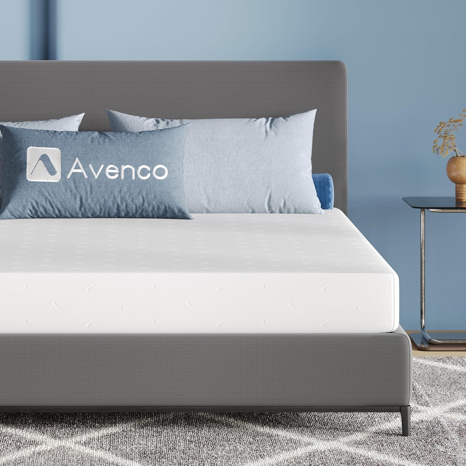 Matelas Avenco 90 x 190 cm en mousse à mémoire de forme