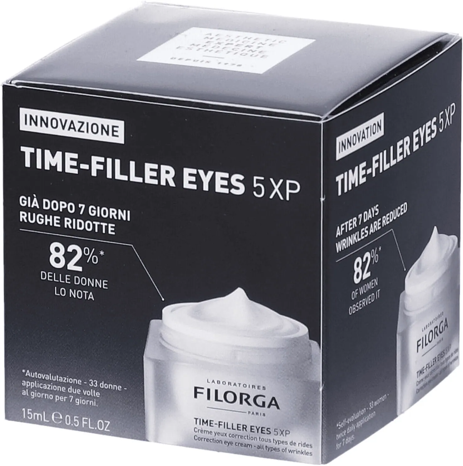 Filorga avis test Time-Filler NCEF Optim-Eyes anti-âge 2026