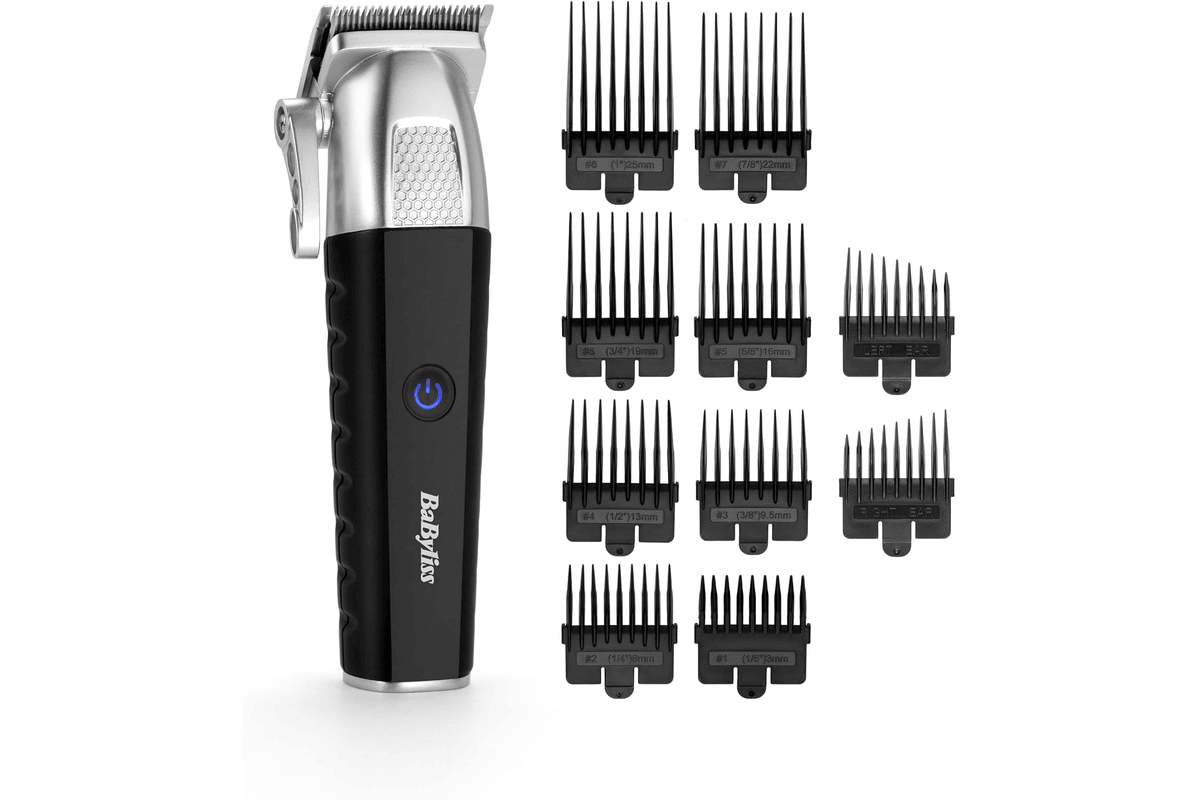 BaByliss E812E tondeuse cheveux sans fil Lithium Power lames acier japonais 8 sabots Choix d'Amazon 34,90 euros