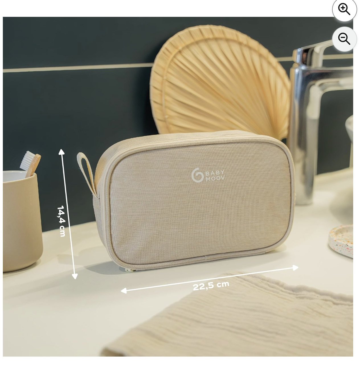 Babymoov trousse de soin compacte 22,5 x 14,4 cm