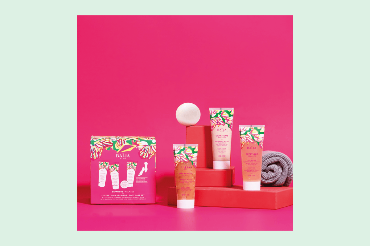 Baïja Jolly Feet : coffret soins pieds défatigant à 35,90 €
