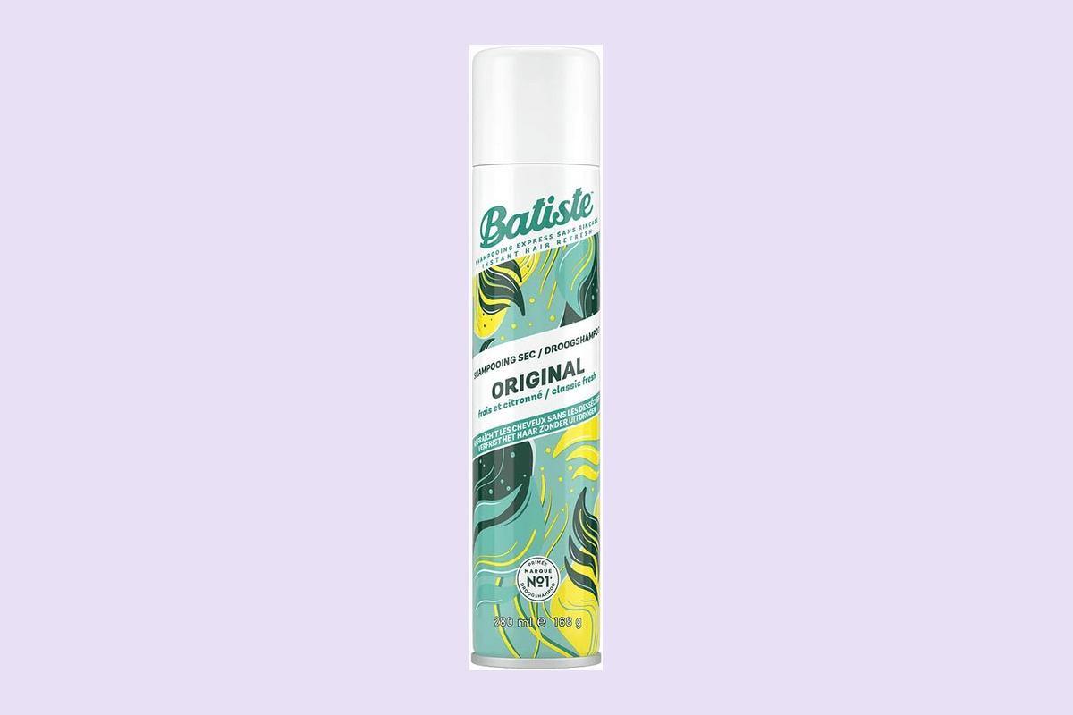 Batiste Shampooing Sec Original Grand Format 400 ml volume citronné parfumé