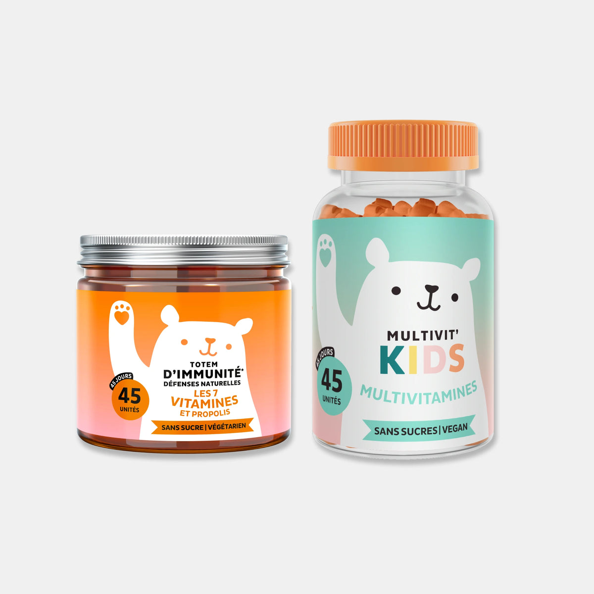 Duo immunité Bears with Benefits pour les petits et les grands