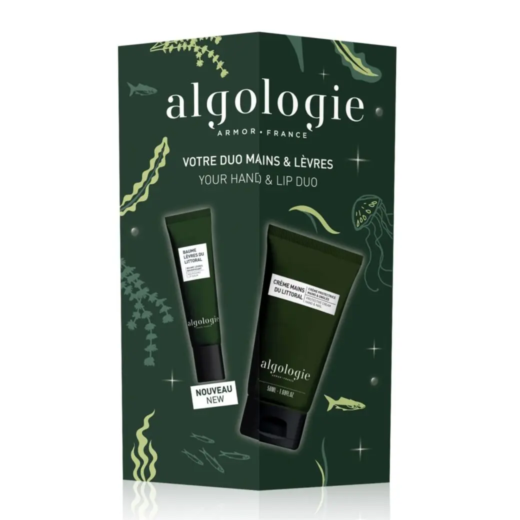 Coffret Algologie duo mains et lèvres du Littoral
