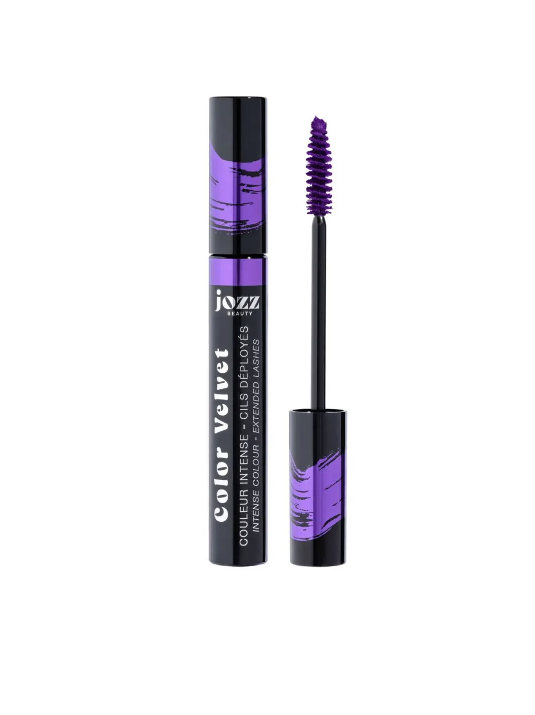Mascara Color Velvet Jozz teinte violet