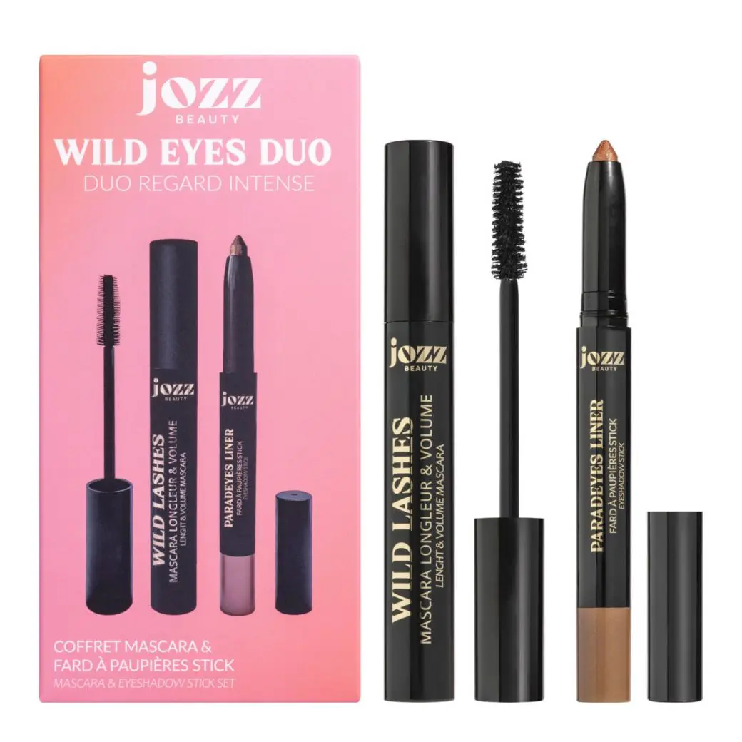 Coffret Wild Eyes Duo Jozz : mascara et fard à paupières stick