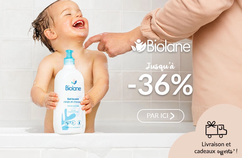 Vente privée Biolane et bons plans bébé sur Bebeboutik en août 2026