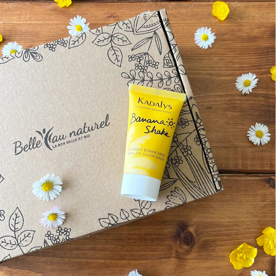 Box Belle au Naturel avec masque Kadalys Banana Shake
