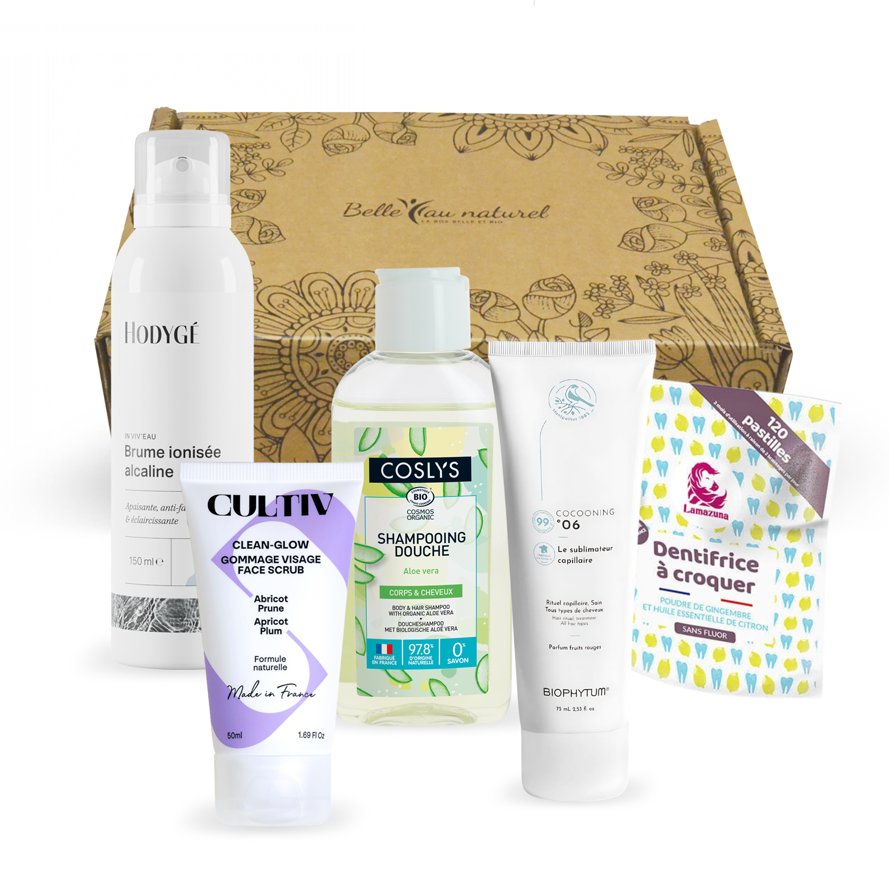 Coffret découverte Belle au Naturel avec 5 soins bio