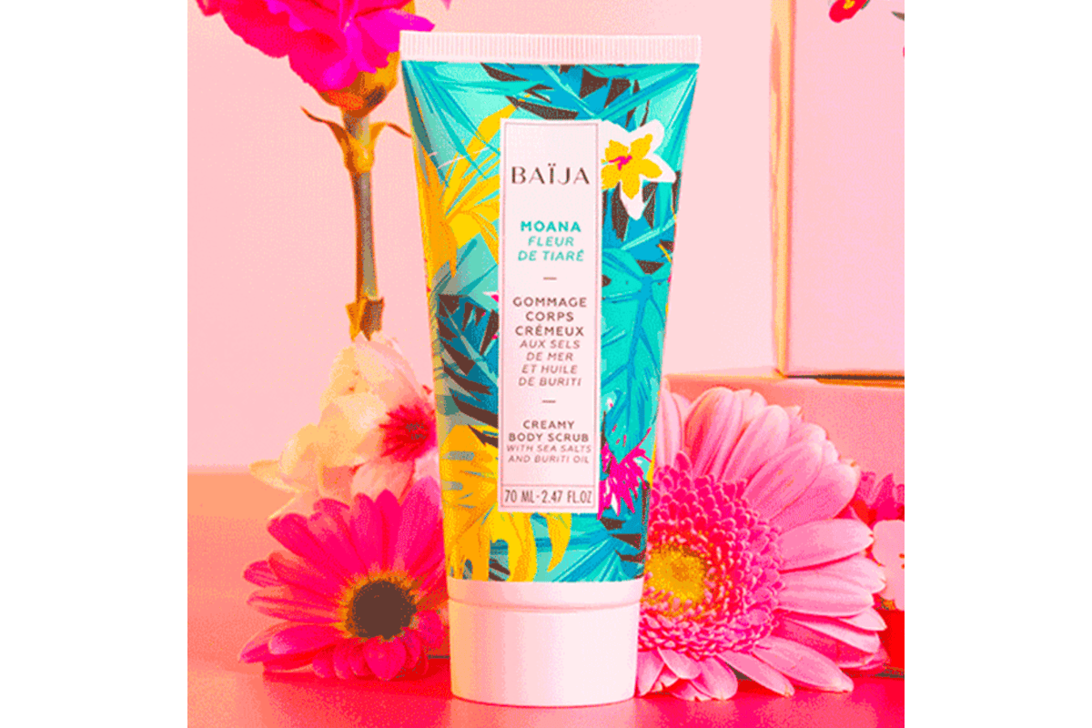 BAÏJA Moana Fleur de Tiaré Gommage Corps Crémeux édition limitée