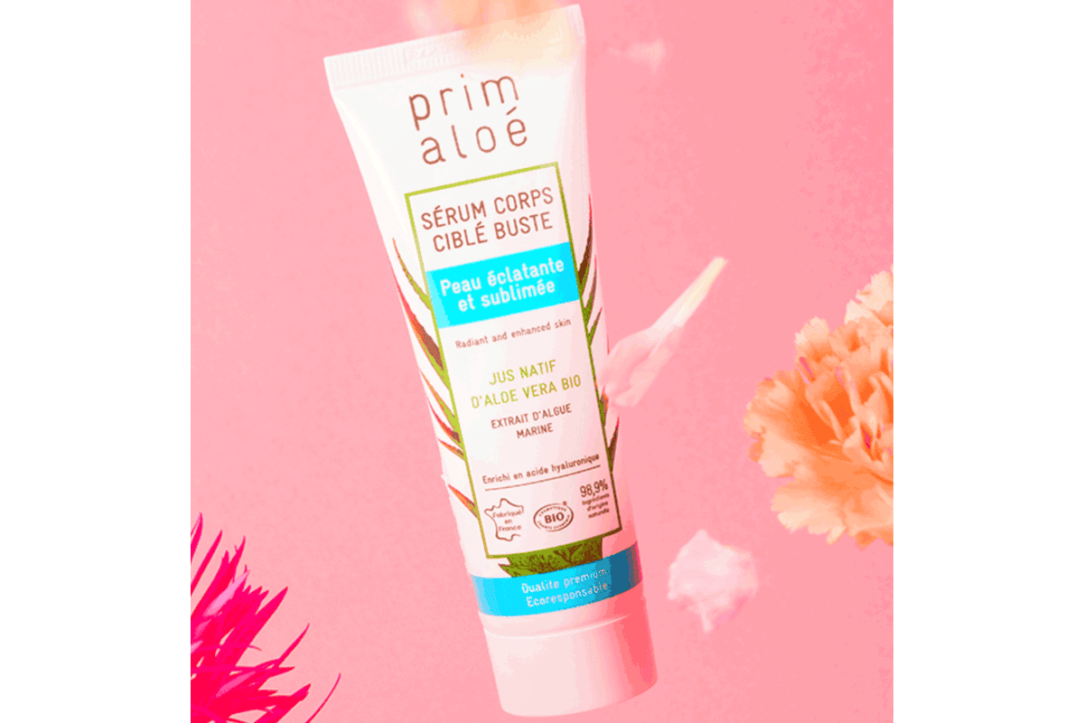 Prim Aloe by Beliflor Sérum Corps Ciblé Buste aloe vera bio naturelle peau éclatante