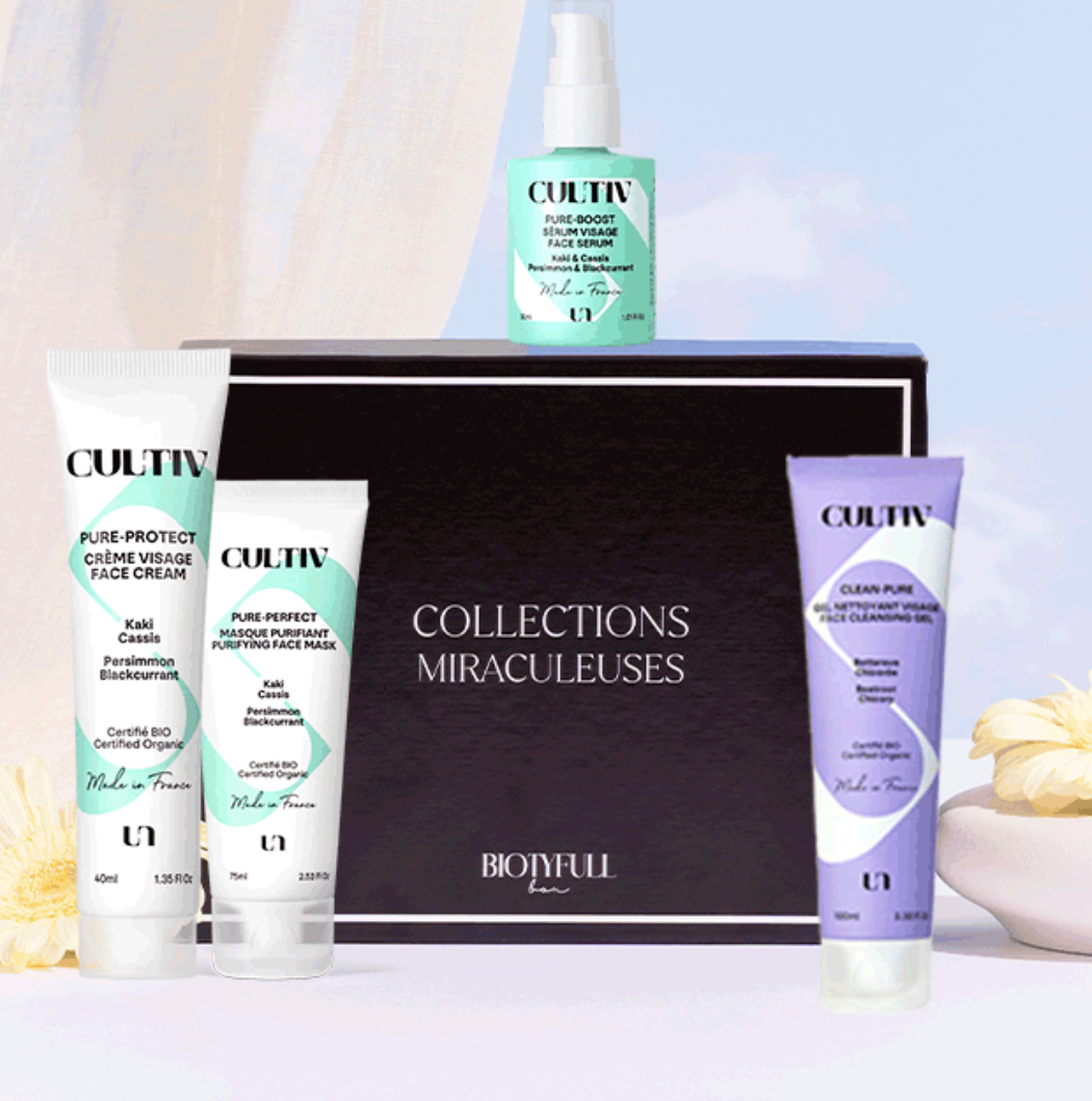 Biotyfull Box Collection Miraculeuse Anti-Imperfections avec 4 soins Cultiv
