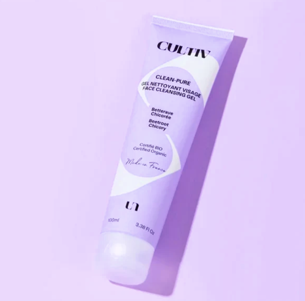 Cultiv Clean-Pure Gel Nettoyant Visage betterave chicorée