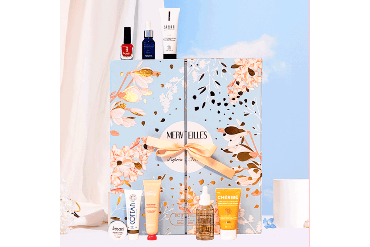 Biotyfull Calendrier Beauté Merveilles 27 produits valeur 640 € exclusivité programme beauté