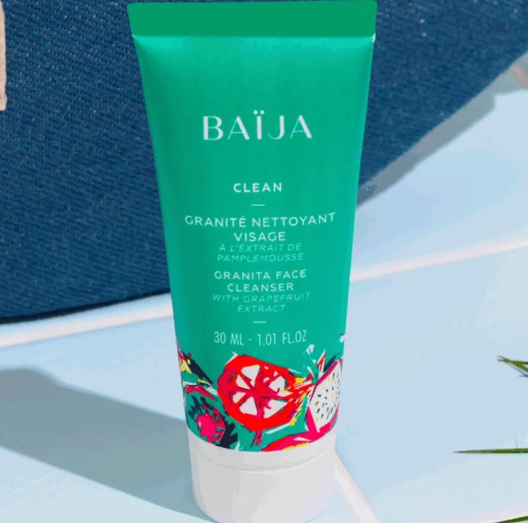 BAIJA Granité Nettoyant Visage exfoliant pamplemousse Biotyfull