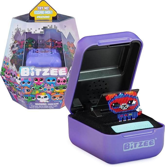 Jouet interactif Bitzee Violet avec animaux virtuels