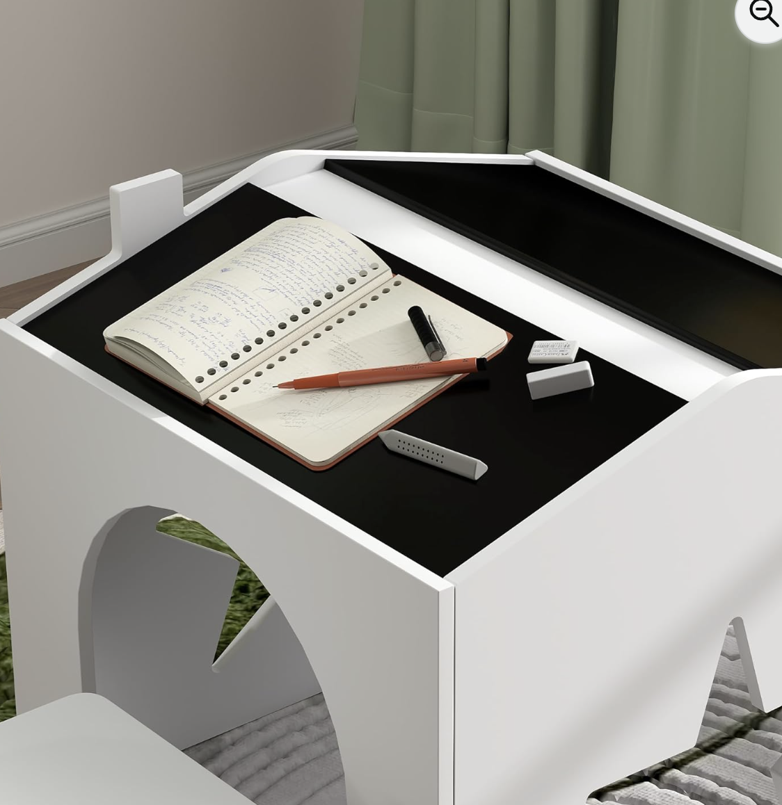 Détail des dimensions de l'ensemble table et chaises AIYAPLAY