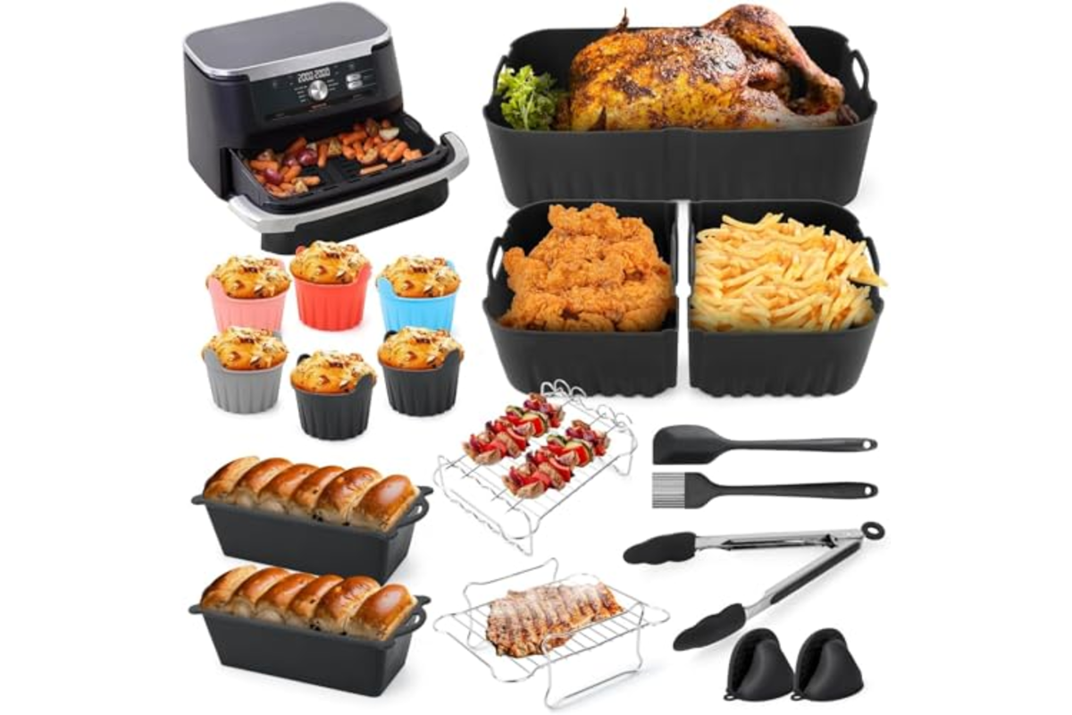 Bon plan Amazon Accessoires Air Fryer Ninja 10.4L AF500EU moules silicone paniers brosse mai 2026